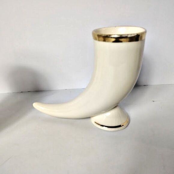 3 Tuborg and Tuborg Gold Horn Beer Mugs Barware Display Pieces Decor Gold Trim - Picture 8 of 12